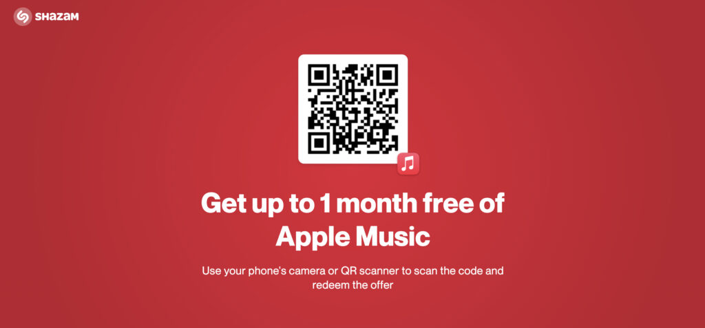 Tap the notification to open Apple Music and confirm your free months.