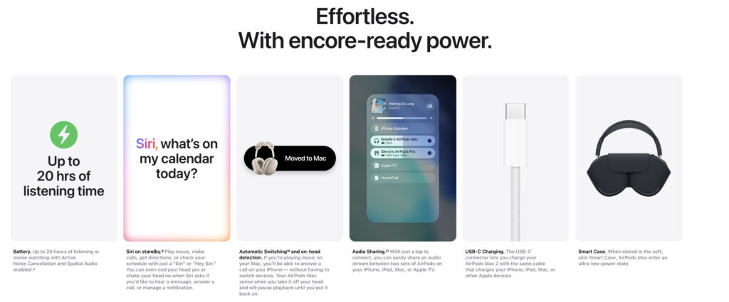 Newest Apple AirPods Max 2 Gen best features