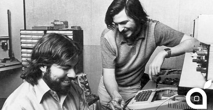 Archived photo of Steve Jobs and Steve Wozniak