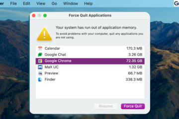 Your system has run out of application memory-error