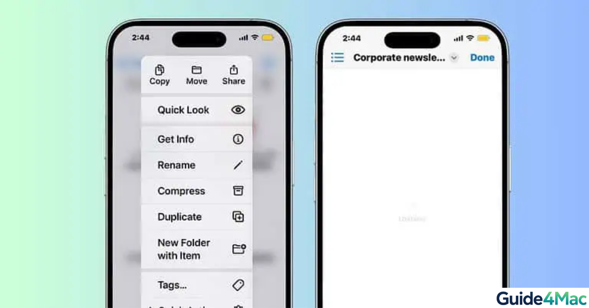 Files/Folders on SMB Server Read Only in iOS 18/18.5