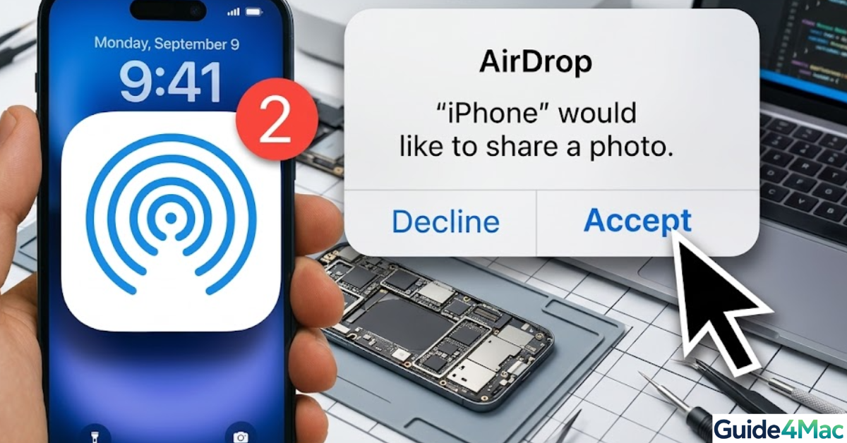 Airdrop from iPhone to Windows PC