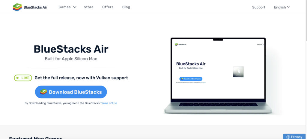 Download BlueStack On Apple Mac