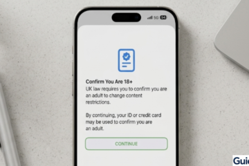 iPhone showing iOS 26.4 age verification screen for Apple ID