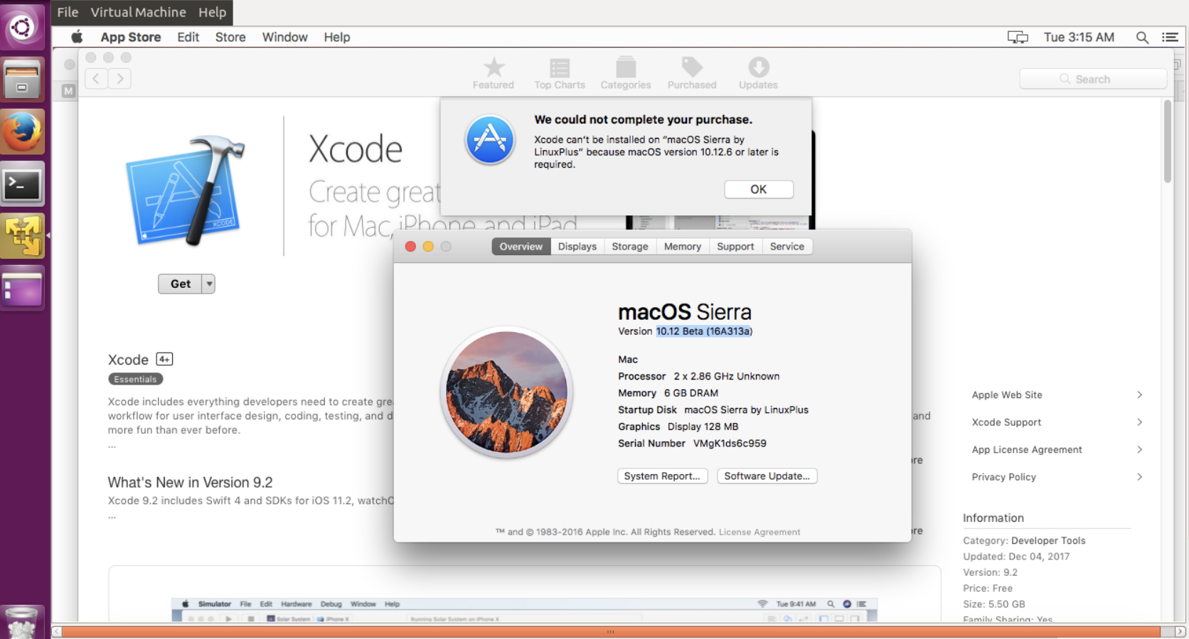 Install VMWare Workstation on your Windows PC.