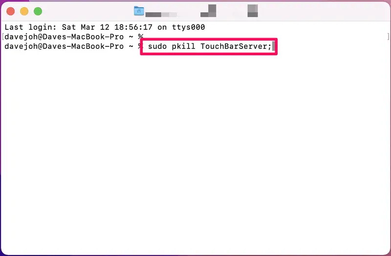 Relaunching the Touch Bar processes often restores full functionality without rebooting.