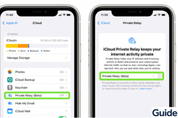 Safari browser privacy warning for iCloud Private Relay.