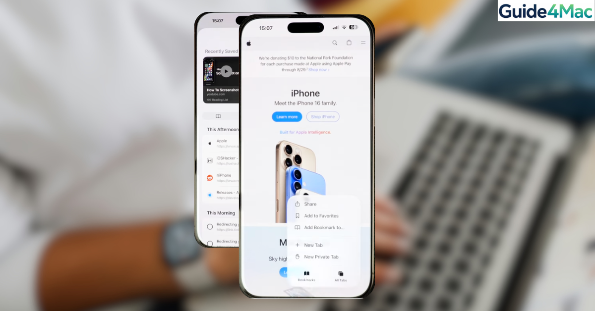 View Safari History on iPhone