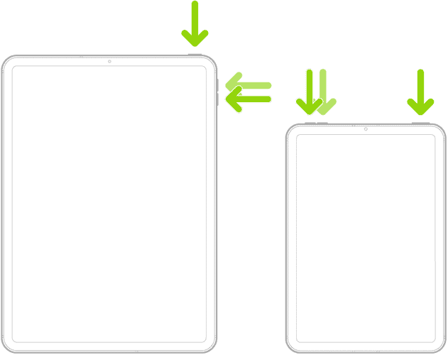 reset ipdat graphic display of how to soft reset ipad