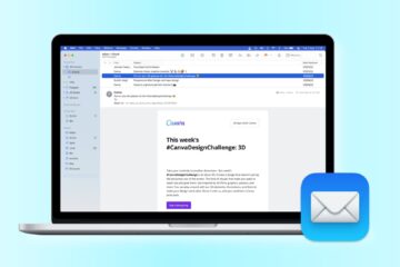 mac macbook mail app interface