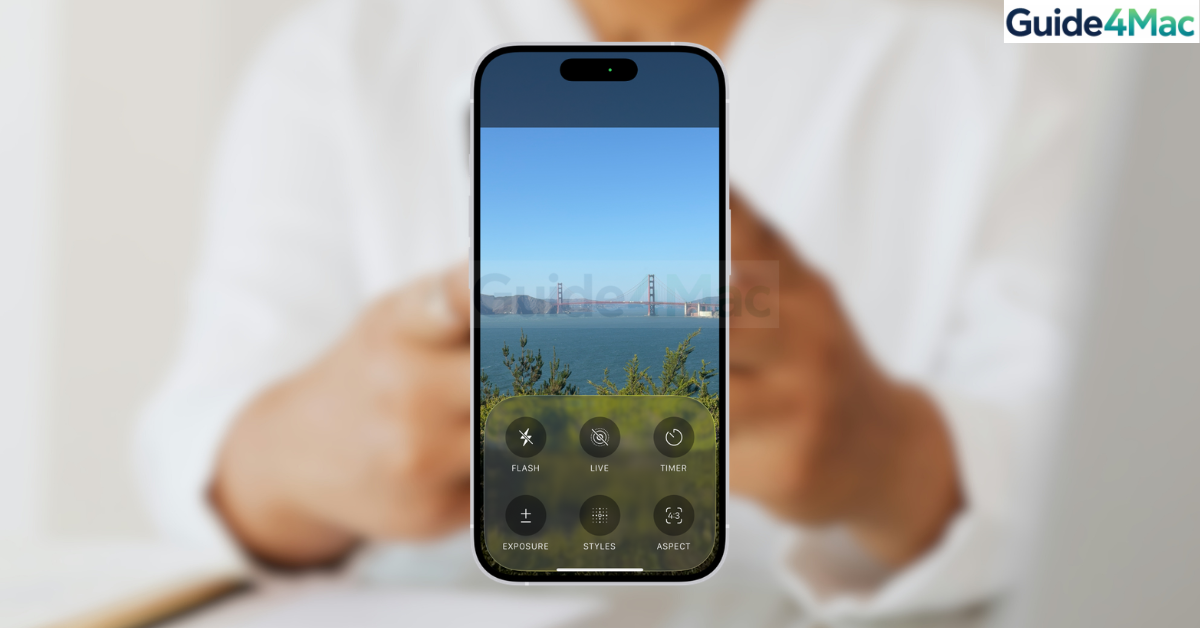 Image showing the new iPhone iOS 26 Camera App