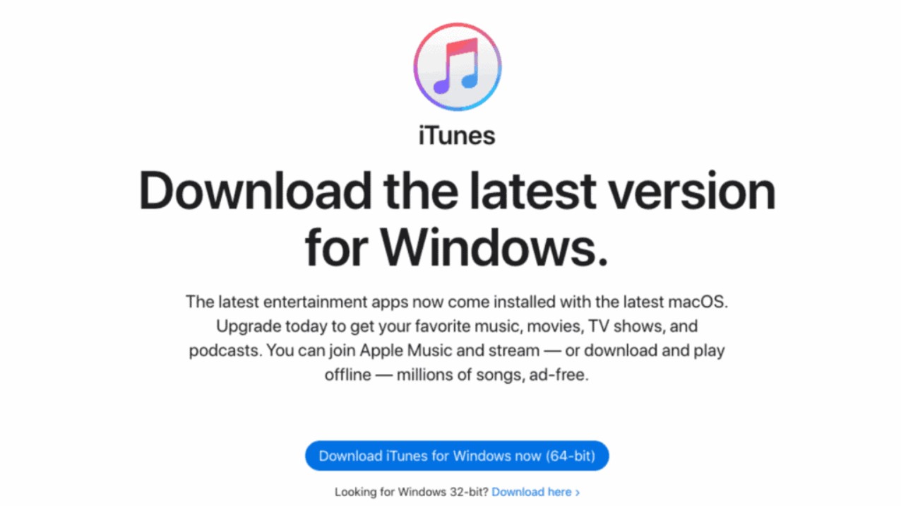 apple mobile device driver install itunes message