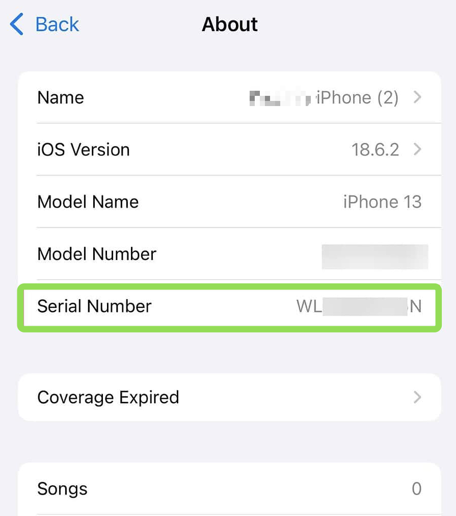 Easy guide on how to check your iPhone Serial number