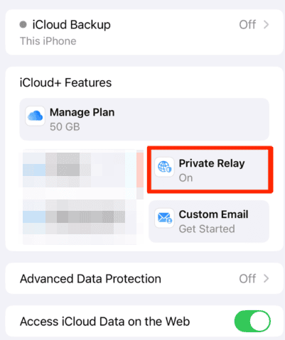 Apple System Status page showing green icons for iCloud services