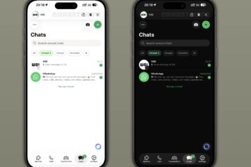 whatsapp beta design looks like iOS 26