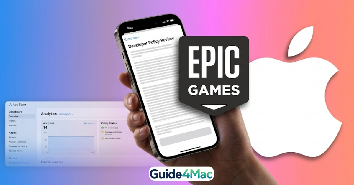 iPhone developer reviewing App Store policies after Apple Epic court decision