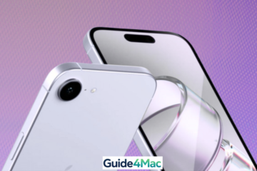 iPhone 17e showing the Apple Intelligence Siri glow interface on the home screen