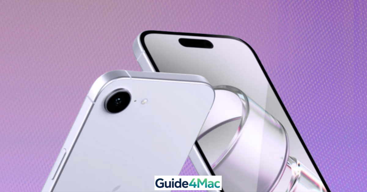 iPhone 17e showing the Apple Intelligence Siri glow interface on the home screen