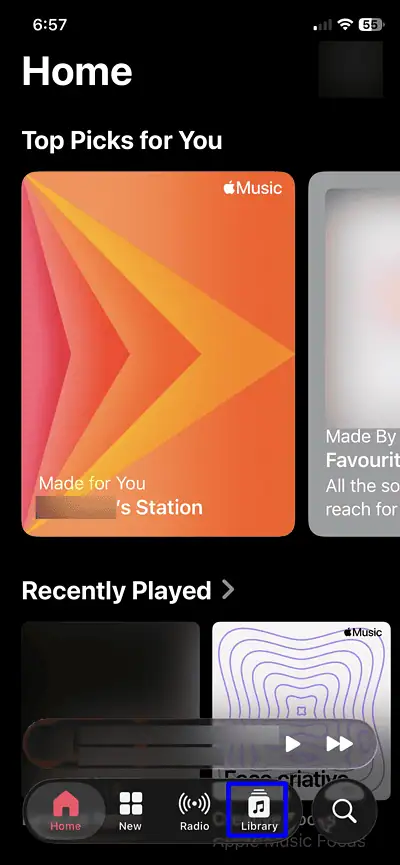 Download music Library
