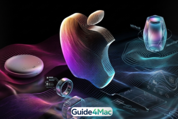 Apple AI future devices concept including smart glasses and home assistant hardware