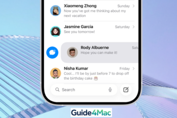 iPhone Messages app showing the conversation info screen with the Photos See All option highlighted