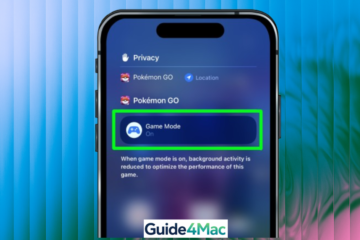 iPhone screen showing Game Mode enabled with high-performance graphics settings