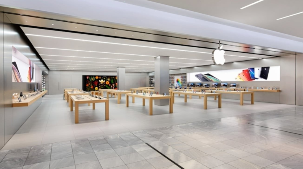 Apple store in Zurich