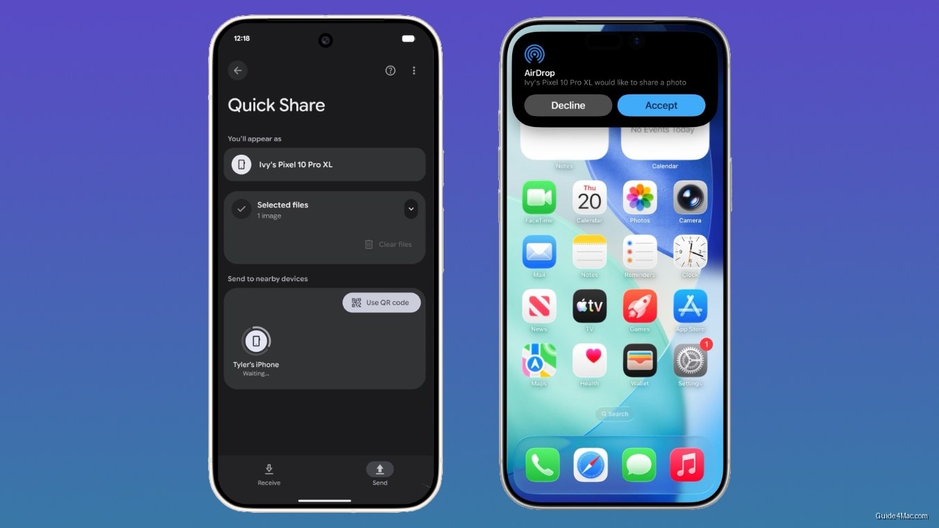 AirDrop Now Works With Android, Thanks to Google's Reverse Engineering — iPhone