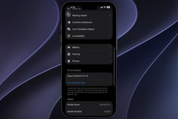 AirPods Settings Get First Major Reorganization in iOS 27 — Security
