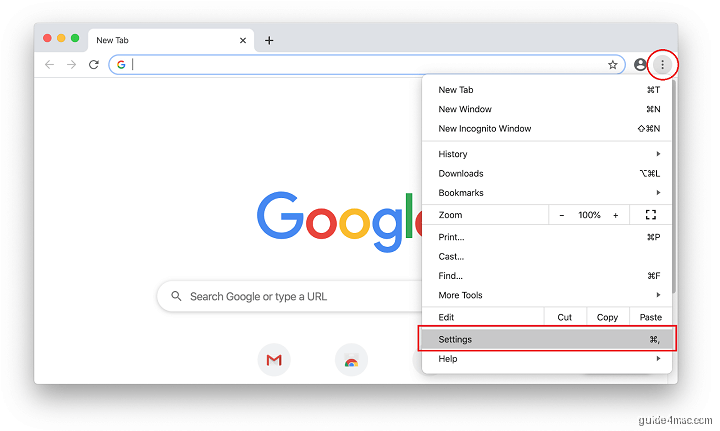 Chrome Settings to remove virus and malware extensions