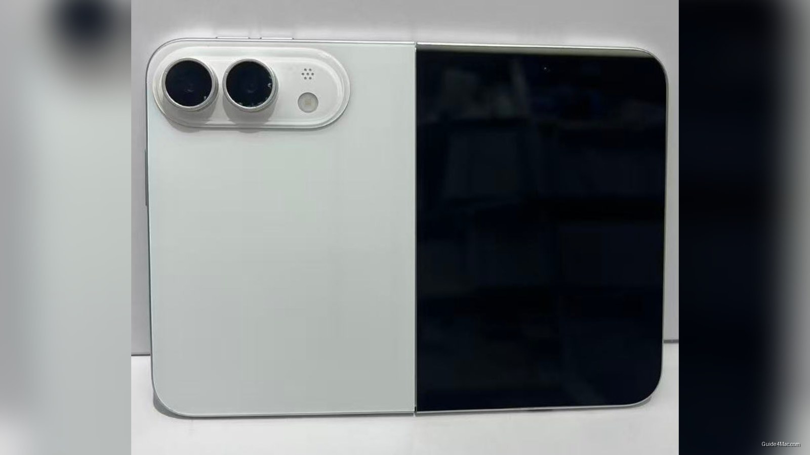 Foldable iPhone May Launch in White Only, Signaling Premium Positioning — iPhone