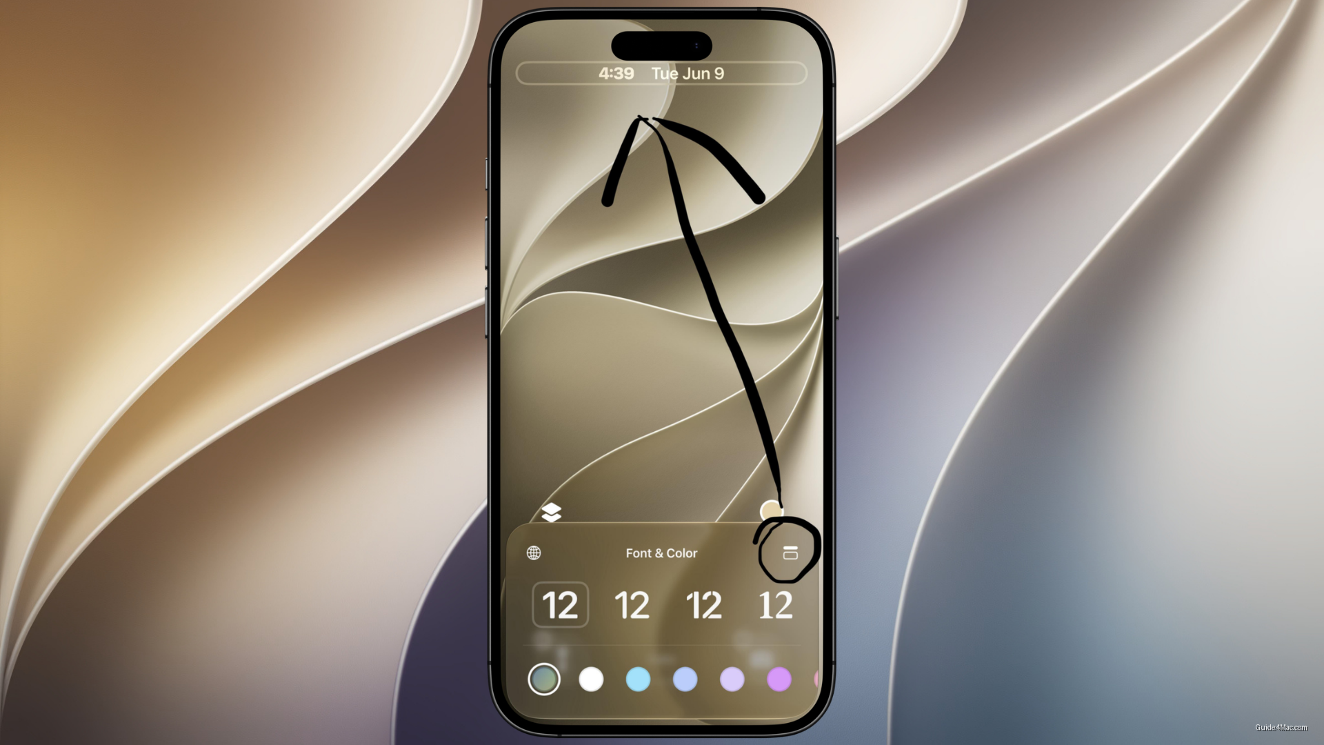 IOS 27 Lock Screen Clock Gets Compact Mode, Reclaims Wallpaper Space — iPhone
