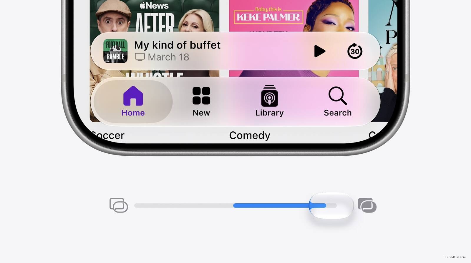 Liquid Glass Gets Transparency Slider After Mixed User Feedback — Apple News