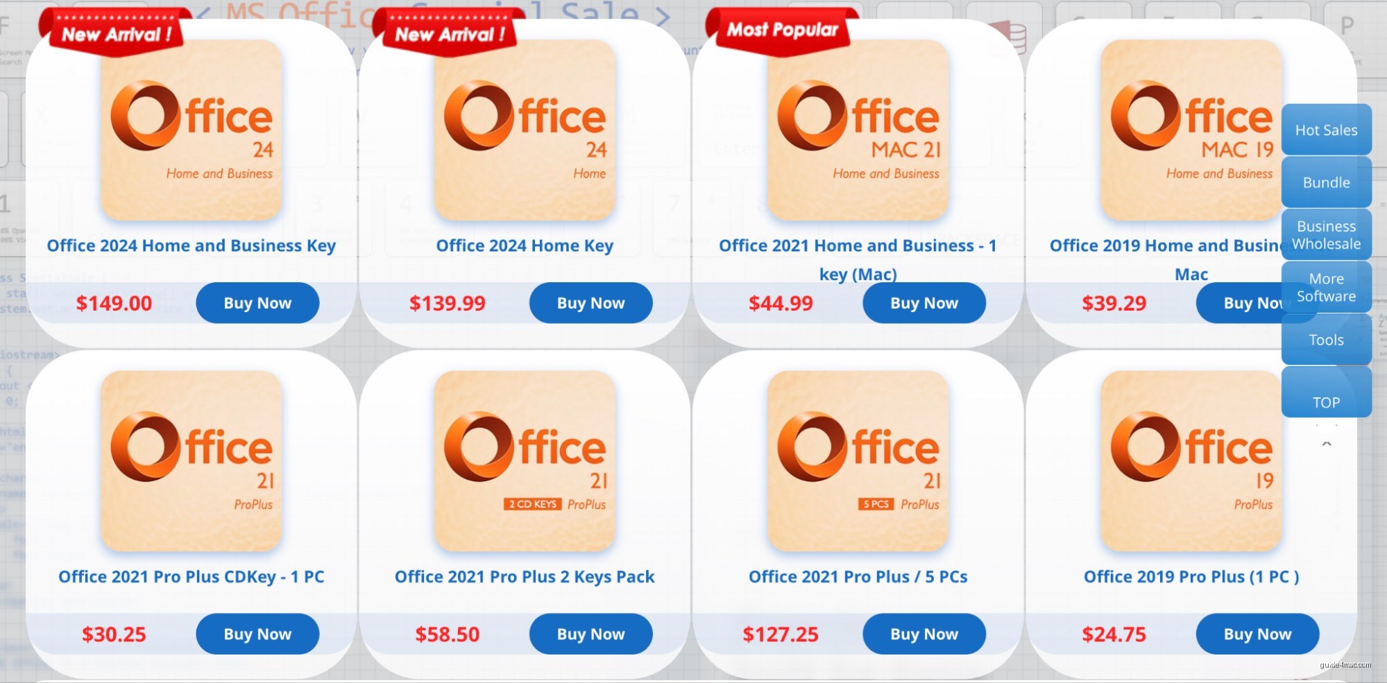 GoDeal MS Office 2021 lifetime license Mac purchase interface and pricing