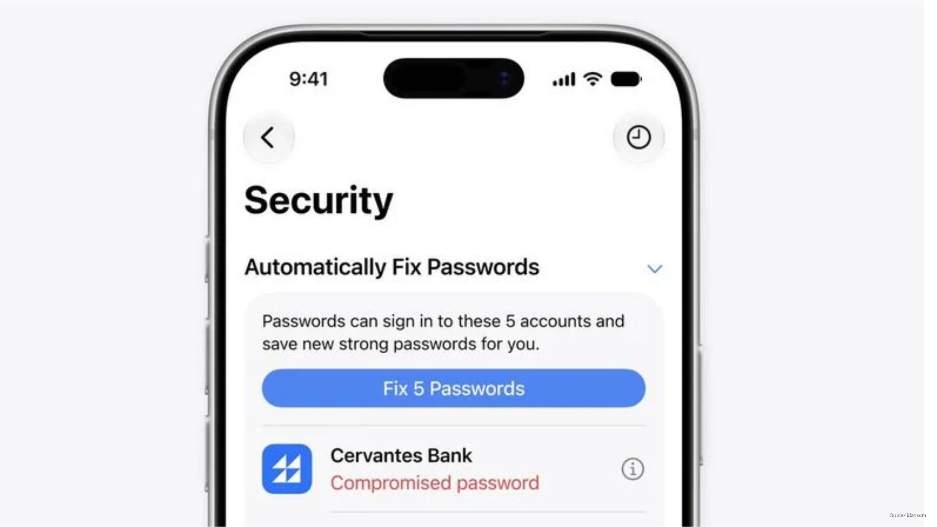 Passwords App Gets One-Tap Fix for Weak Logins in iOS 26 — AI