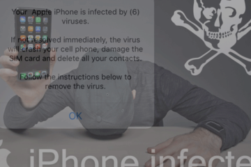 How to remove Your Apple iPhone is infected virus popup scam