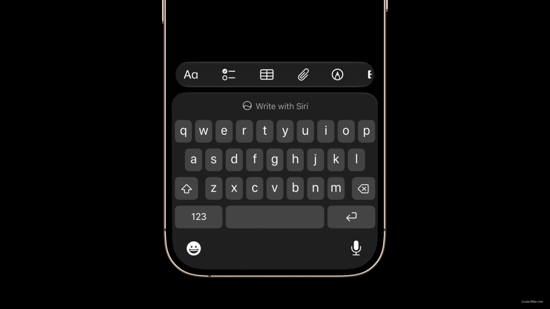 Write with Siri Replaces Fixed Buttons With Plain Language Requests — AI