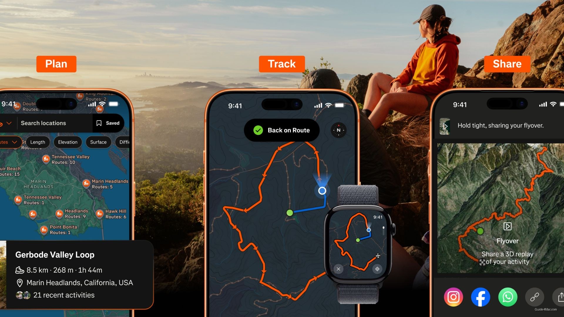 Strava Apple Watch Gets Offline Maps and Trail Alerts — Apple Watch