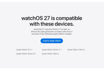 WatchOS 27 Drops Apple Watch Series 9 After One Update Cycle — AI