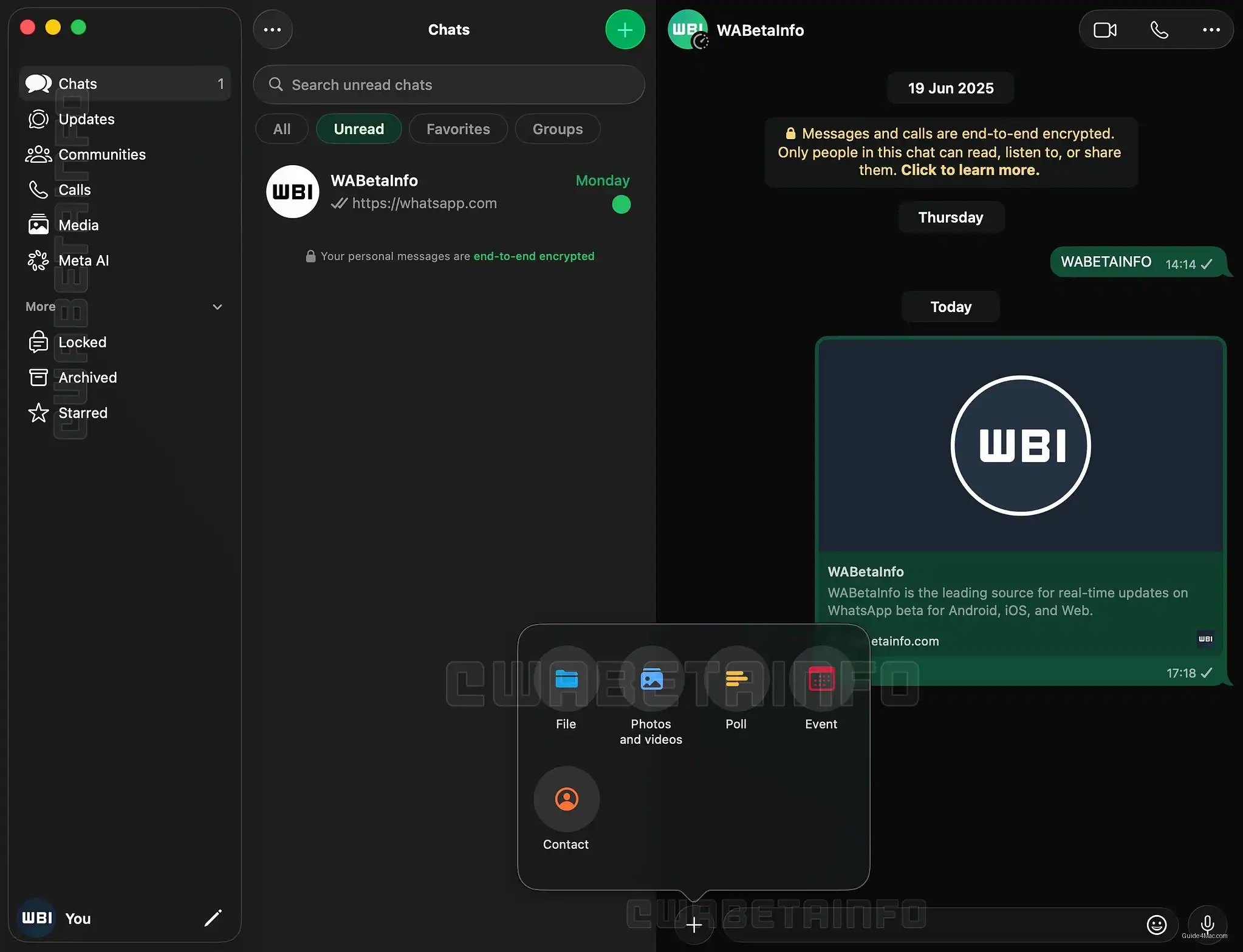 WhatsApp's Mac Redesign Arrives Before iPhone Gets Liquid Glass — Security