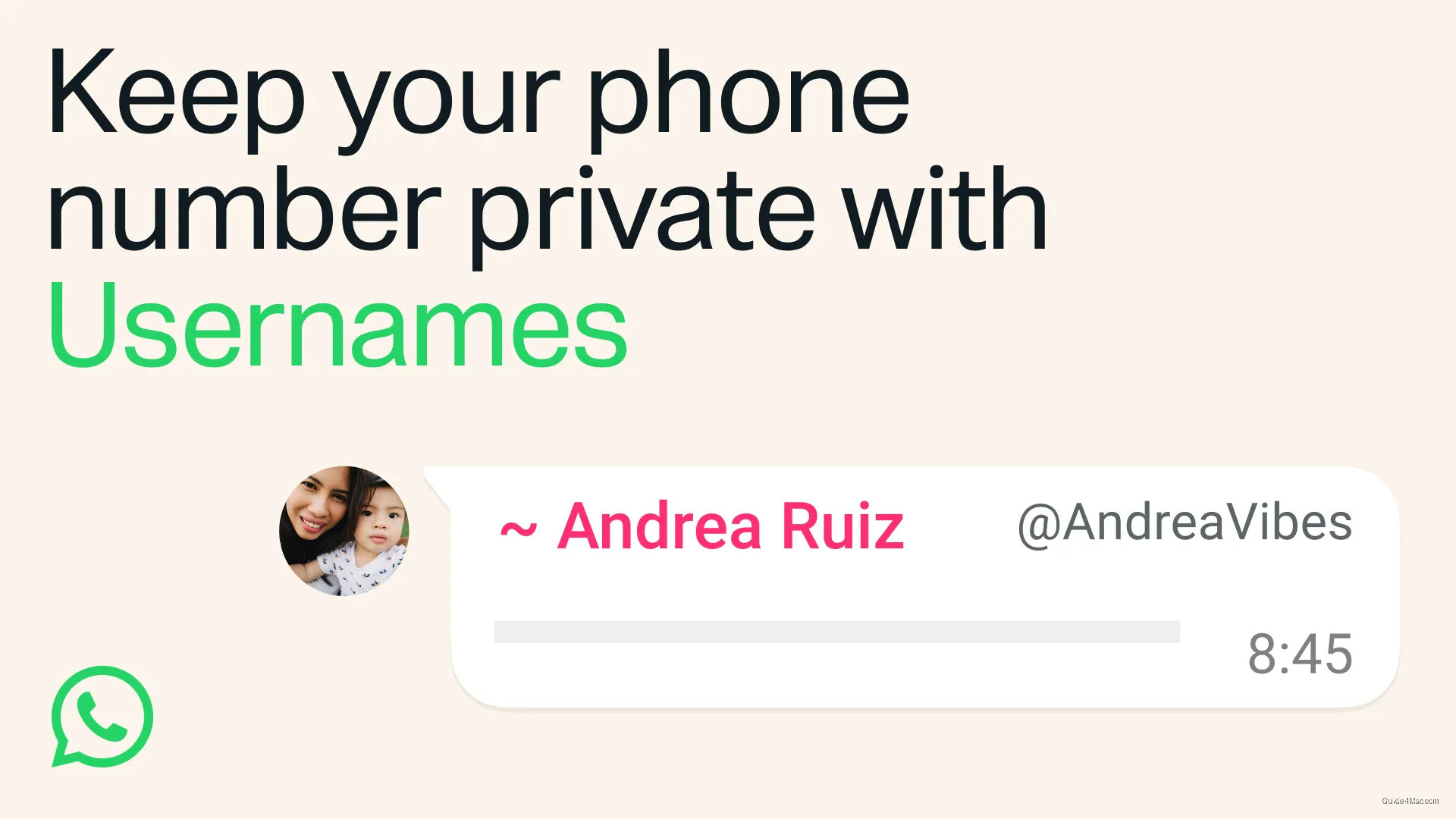 WhatsApp Usernames Let You Hide Your Phone Number From New Contacts — Security